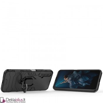 Sustiprintas dėklas 4in1 - juodas (Huawei Honor 20/Nova 5T) Sustiprintas dėklas 4in1 - juodas (Huawei Honor 20/Nova 5T)